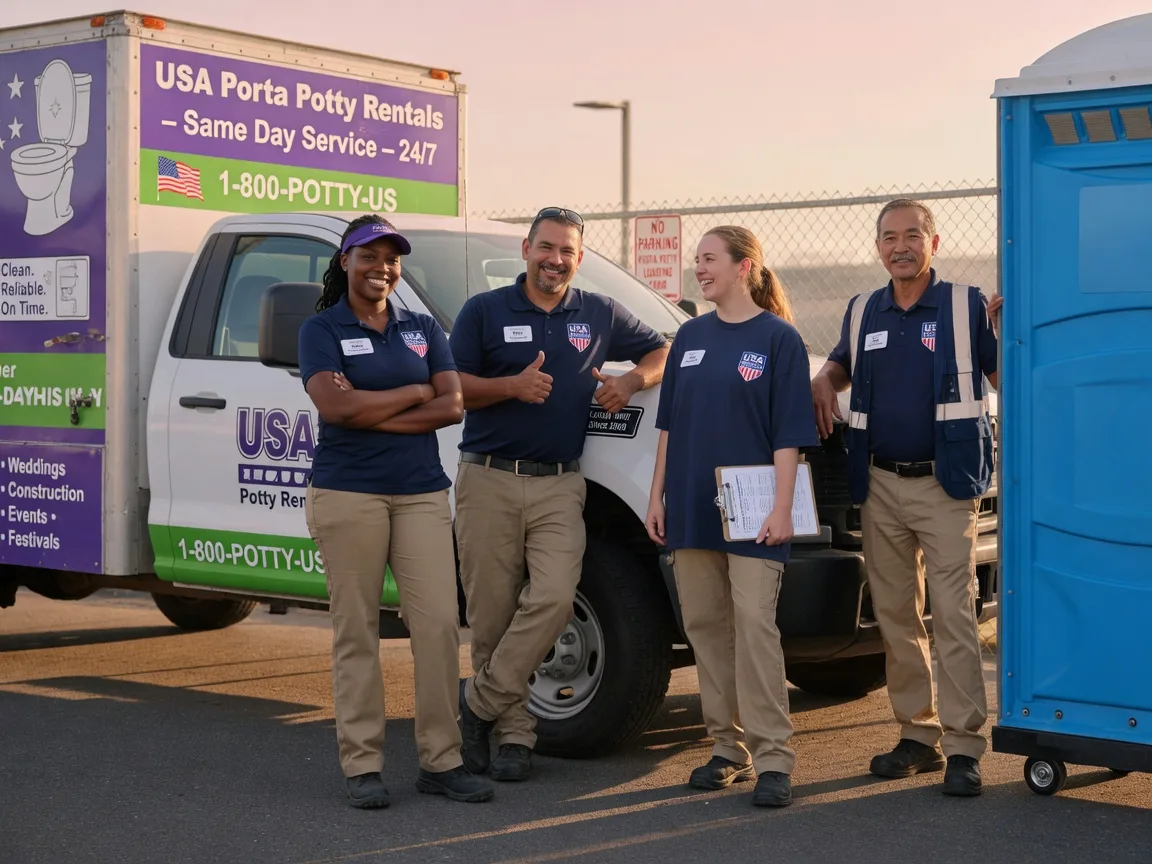Porta Potty Rental company in Chandler, AZ